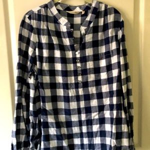 Lightweight flannel shirt